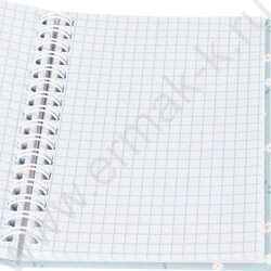 Зап. книжка  80л А6 тв.обл.,спираль "Цветочные мотивы-1" /глянец/ NEW | Фото 2