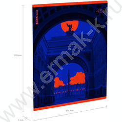 Тетрадь  48л клетка "Neonsburg" /печать пантоном /ассорти NEW | Фото 8