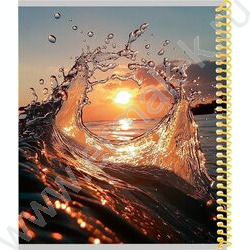 Тетрадь  96л клетка/спираль "Крупные планы природы" ассорти NEW | Фото 3