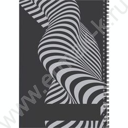 Тетрадь  60л А4 клетка/спираль "Абстрактный дизайн-6" NEW | Фото 3