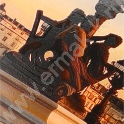 Тетрадь  96л А4 клетка/спираль "Архитектурные шедевры-1" /твин-лак/ NEW | Фото 4