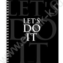 Тетрадь  48л клетка/спираль "В чёрно-белом стиле" /мат.лам/ ассорти NEW | Фото 2