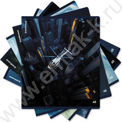 Тетрадь  48л клетка "Top View" /глянц.лам. /ассорти NEW | Фото 9