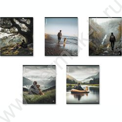 Тетрадь  48л клетка "Friends" /глянц.лам. /ассорти NEW | Фото 1