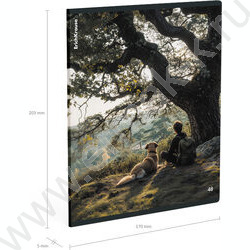 Тетрадь  48л клетка "Friends" /глянц.лам. /ассорти NEW | Фото 8