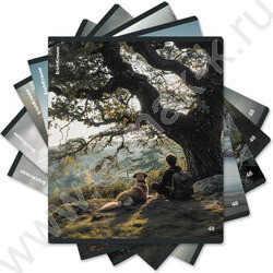 Тетрадь  48л клетка "Friends" /глянц.лам. /ассорти NEW | Фото 9