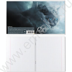 Тетрадь  48л клетка "Cloudy Cats" /мат.лам. /ассорти NEW | Фото 7