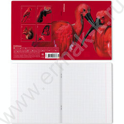 Тетрадь  48л клетка "Scarlet" /лам. soft-touch + выбор. УФ-лак /ассорти NEW | Фото 7