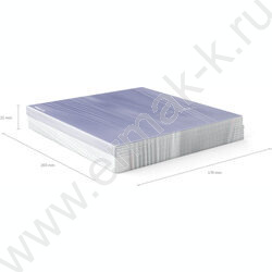 Тетрадь  48л клетка "Simple Color" /лам. soft-touch + выбор. УФ-лак /синий NEW | Фото 4