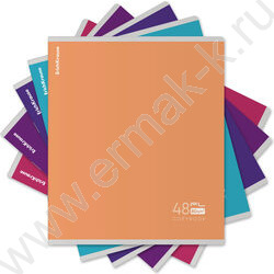 Тетрадь  48л клетка "FL" /лам. soft-touch + выбор. УФ-лак /ассорти NEW | Фото 9