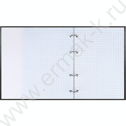 Тетрадь  80л клетка/кольца "Минималистичный дизайн-7" /глянец/лён NEW | Фото 3