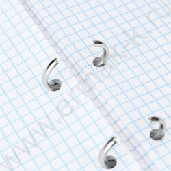 Тетрадь  80л клетка/кольца "Не усложняй" /глянец/лён NEW | Фото 4