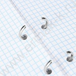 Тетрадь  80л клетка/кольца "Нежная сакура" /глянец/лён NEW | Фото 4