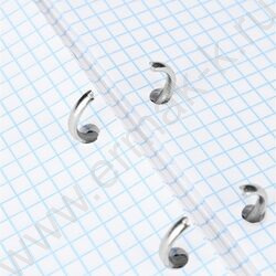 Тетрадь  80л клетка/кольца "Цветочный паттерн-15" /глянец/лён NEW | Фото 4