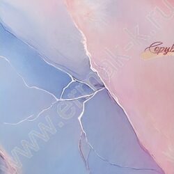 Тетрадь  80л клетка/кольца "Нежный мрамор-2" /мат.лам./выб.лак./ NEW | Фото 6