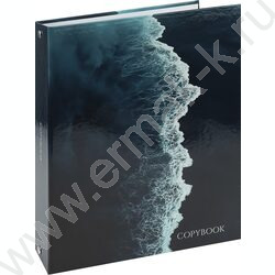 Тетрадь 100л клетка/кольца "Морские волны" NEW | Фото 1