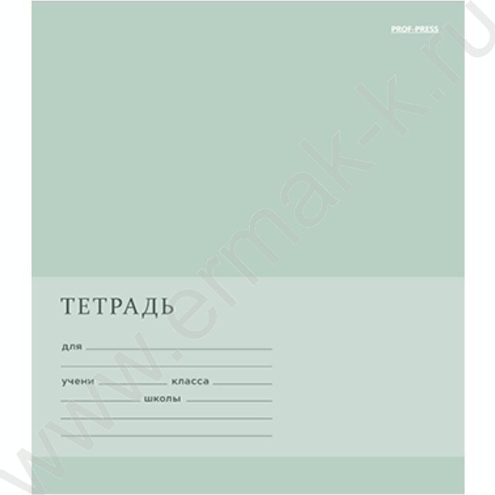 Тетрадь  12л клетка "Однотонный дизайн-2" 5видов | Фото 5