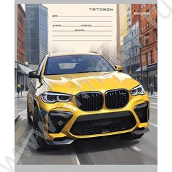 Тетрадь  12л линейка косая дополнительная "Разные автомобили-11" 5видов NEW | Фото 2