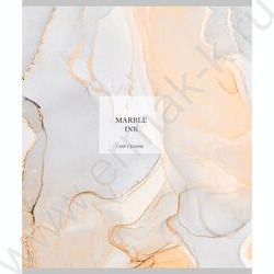 Тетрадь  48л клетка "Мраморный дизайн-1" ассорти NEW | Фото 4