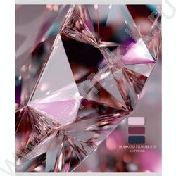 Тетрадь  48л клетка "Сияние бриллиантов" ассорти NEW | Фото 5