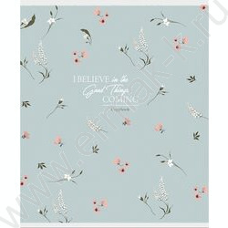 Тетрадь  48л клетка "Цветочный паттерн-16" ассорти NEW | Фото 3