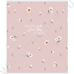 Тетрадь  48л клетка "Цветочный паттерн-16" ассорти NEW | Фото 4