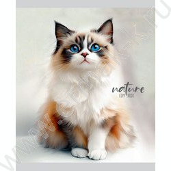 Тетрадь  48л линейка "Красивые коты-1" ассорти NEW | Фото 5