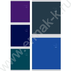 Тетрадь  48л линейка "Надписи на тёмном" ассорти NEW | Фото 1