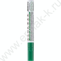 Маркер-краска /зеленый/ 4мм круг /без ксилола "PROFESSIONAL" NEW | Фото 4