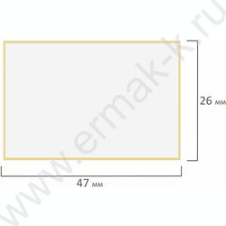 Термоэтикетка 47*26мм "Эко" рулон /2000шт NEW | Фото 4