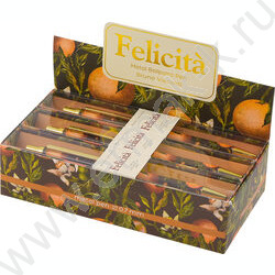 Ручка шар авт Flora.Paradise.Oranges /мет. корп./ цвет чернил синий 0,7мм NEW | Фото 5