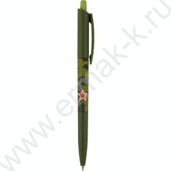 Набор Ручка шар HappyClick 0,5мм+карандаш ч/гр HappyGraphix Jumbo 4B Милитари NEW | Фото 1