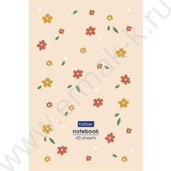 Блокнот  40л А6 "Floral" /отрывная склейка, глянц. ламин,клетка NEW | Фото 2