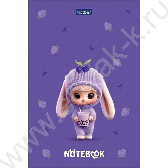 Блокнот  40л А6 "Berri-ФрутоНяшки" /отрывная склейка, глянц. ламин,клетка | Фото 2