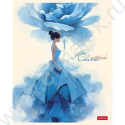 Тетрадь  48л клетка "CHARM" /ламинация Soft-touch/ ассорти NEW | Фото 3