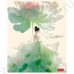 Тетрадь  48л клетка "CHARM" /ламинация Soft-touch/ ассорти NEW | Фото 5