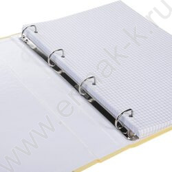 Тетрадь  80л А4 клетка/кольца ламинация Soft-touch/  "NEWtone PASTEL Лунный камень" NEW | Фото 3