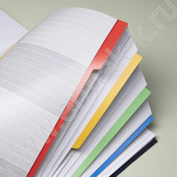 Тетрадь 120л А4 клетка/спираль/тв.обл./4цв.раздел.,многоуров.перфорация "Кто здесь?" ламинац.SOF NEW | Фото 4