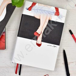 Ежедневник н/дат А5 160л Escalada.#ЮЛИЯ ДОГАН.NOT THAT SOFT /мягкий переплёт,иск.кожа "Наппа",ти NEW | Фото 9