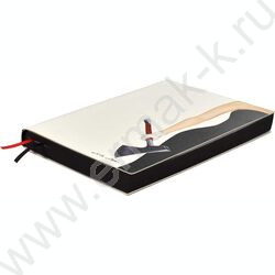 Ежедневник н/дат А5 160л Escalada.#ЮЛИЯ ДОГАН.CRISIS EXITING /мягкий переплёт,иск.кожа "Наппа",т NEW | Фото 2