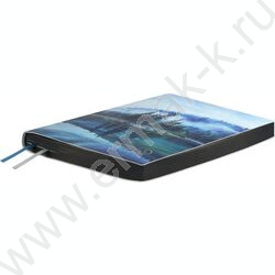 Ежедневник н/дат А5 160л Escalada.#АФФИРМАЦИИ.АНАСТАСИЯ ПЕТРЯЕВА.уман над островом /мягкий переп NEW | Фото 3