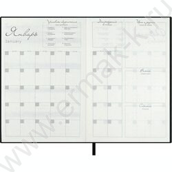 Ежедневник н/дат А5 120л Escalada.#МАРГАРИТА КАРЕВА.Арбуз/мягкий переплёт,иск.кожа "Наппа" NEW | Фото 7