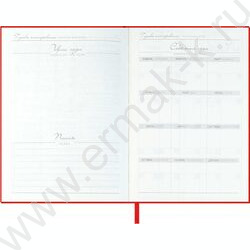 Ежедневник н/дат А6+ 120л Escalada.#ВЛАД КРАВЧУК.Маки/мягкий переплёт,искусственная кожа "Наппа" NEW | Фото 5