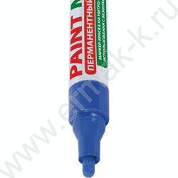 Маркер-краска /синий/ 4мм круг /без ксилола "PROFESSIONAL" NEW | Фото 4