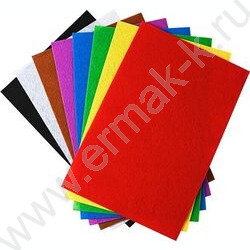 Набор фетр А4 1мм  8л/8цв ассорти NEW | Фото 1