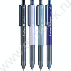 Ручка-роллер "Method" синяя, 0,6мм, цвет корпуса - ассорти NEW | Фото 1