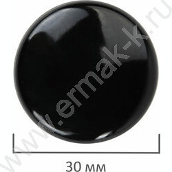 Магнит д/белой доски 30мм /10шт "BLACK&WHITE" /усиленные /черные NEW | Фото 3