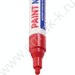 Маркер-краска /красный/ 4мм круг /нитро-основа "PROFESSIONAL PLUS" NEW | Фото 4