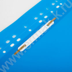 Скоросшиватель пл  140/180 мкм синий, прозрач. вверхний лист NEW | Фото 4