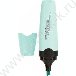 Текстовыделитель /бирюзовый/ 1-5мм косой "DELTA PASTEL" NEW | Фото 1